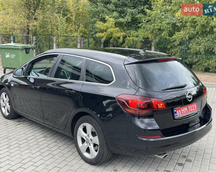 Черный Опель Астра, объемом двигателя 1.6 л и пробегом 125 тыс. км за 7450 $, фото 14 на Automoto.ua