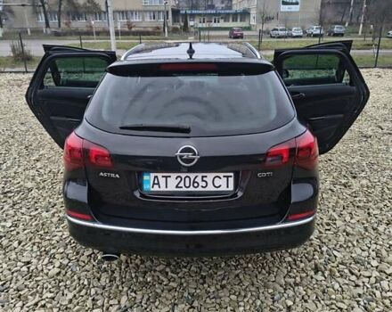 Черный Опель Астра, объемом двигателя 2 л и пробегом 175 тыс. км за 8300 $, фото 4 на Automoto.ua