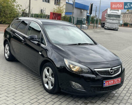 Черный Опель Астра, объемом двигателя 1.6 л и пробегом 125 тыс. км за 7450 $, фото 7 на Automoto.ua