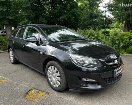 Черный Опель Астра, объемом двигателя 1.4 л и пробегом 180 тыс. км за 6990 $, фото 2 на Automoto.ua
