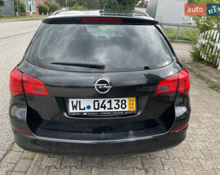 Черный Опель Астра, объемом двигателя 1.6 л и пробегом 220 тыс. км за 6700 $, фото 15 на Automoto.ua