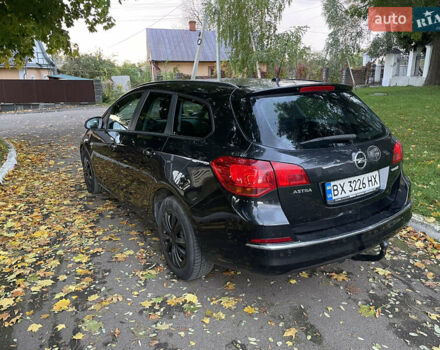 Черный Опель Астра, объемом двигателя 1.7 л и пробегом 216 тыс. км за 7000 $, фото 9 на Automoto.ua