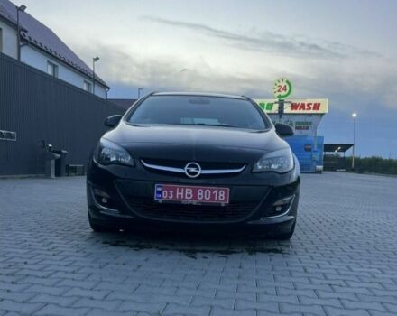 Черный Опель Астра, объемом двигателя 1.4 л и пробегом 275 тыс. км за 7500 $, фото 4 на Automoto.ua