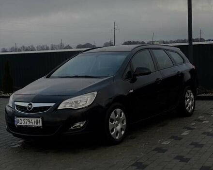 Черный Опель Астра, объемом двигателя 1.3 л и пробегом 205 тыс. км за 6800 $, фото 4 на Automoto.ua