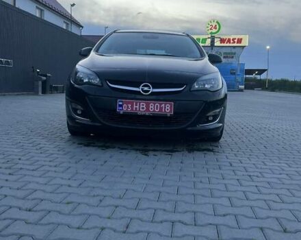 Черный Опель Астра, объемом двигателя 1.4 л и пробегом 275 тыс. км за 7500 $, фото 7 на Automoto.ua