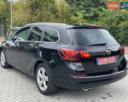 Черный Опель Астра, объемом двигателя 1.6 л и пробегом 125 тыс. км за 7450 $, фото 16 на Automoto.ua