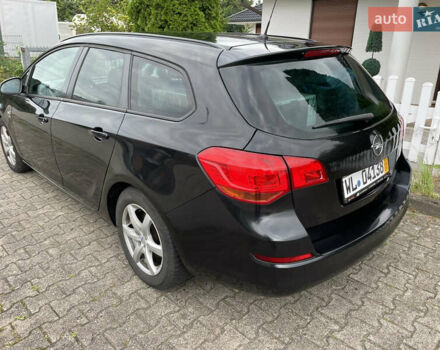 Черный Опель Астра, объемом двигателя 1.6 л и пробегом 220 тыс. км за 6700 $, фото 5 на Automoto.ua