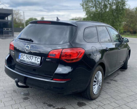 Черный Опель Астра, объемом двигателя 1.7 л и пробегом 265 тыс. км за 6300 $, фото 8 на Automoto.ua