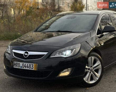 Чорний Опель Астра, об'ємом двигуна 2 л та пробігом 257 тис. км за 7350 $, фото 1 на Automoto.ua