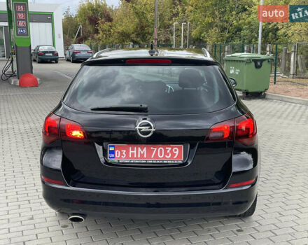 Черный Опель Астра, объемом двигателя 1.6 л и пробегом 125 тыс. км за 7450 $, фото 12 на Automoto.ua