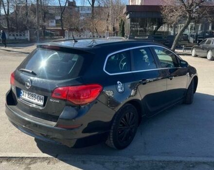 Черный Опель Астра, объемом двигателя 1.7 л и пробегом 280 тыс. км за 6100 $, фото 2 на Automoto.ua