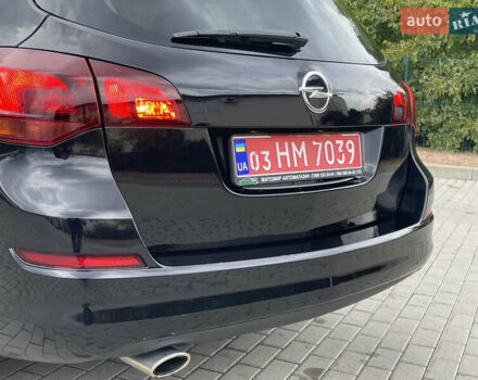 Черный Опель Астра, объемом двигателя 1.6 л и пробегом 125 тыс. км за 7450 $, фото 15 на Automoto.ua