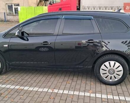 Черный Опель Астра, объемом двигателя 1.7 л и пробегом 267 тыс. км за 7199 $, фото 6 на Automoto.ua