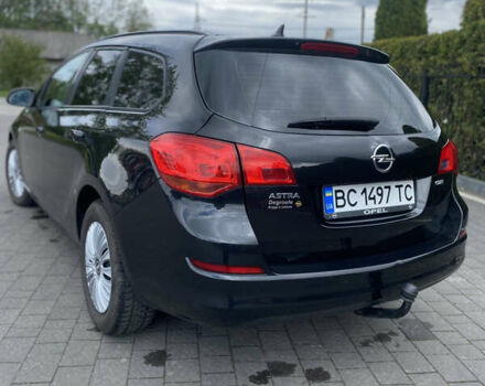 Черный Опель Астра, объемом двигателя 1.7 л и пробегом 265 тыс. км за 6300 $, фото 15 на Automoto.ua