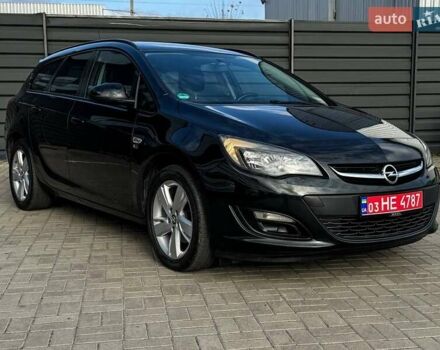 Черный Опель Астра, объемом двигателя 1.7 л и пробегом 218 тыс. км за 8500 $, фото 5 на Automoto.ua