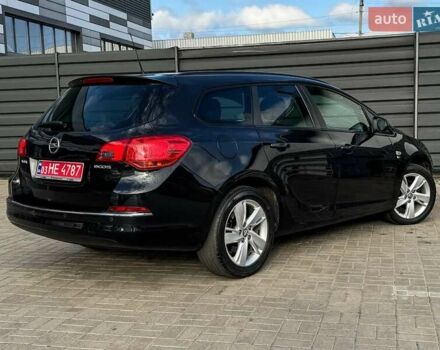 Черный Опель Астра, объемом двигателя 1.7 л и пробегом 218 тыс. км за 8500 $, фото 19 на Automoto.ua