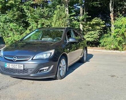 Черный Опель Астра, объемом двигателя 2 л и пробегом 287 тыс. км за 8200 $, фото 1 на Automoto.ua