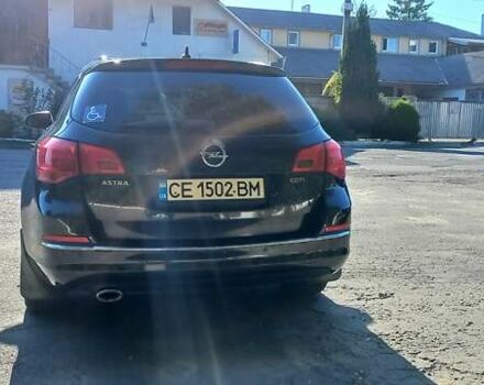 Черный Опель Астра, объемом двигателя 2 л и пробегом 287 тыс. км за 8200 $, фото 4 на Automoto.ua