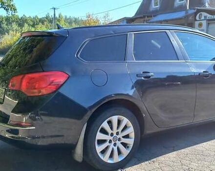 Черный Опель Астра, объемом двигателя 2 л и пробегом 287 тыс. км за 8200 $, фото 5 на Automoto.ua