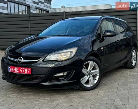 Черный Опель Астра, объемом двигателя 1.7 л и пробегом 218 тыс. км за 8500 $, фото 2 на Automoto.ua