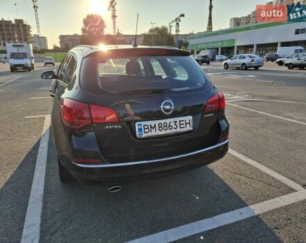 Черный Опель Астра, объемом двигателя 1.4 л и пробегом 236 тыс. км за 8200 $, фото 14 на Automoto.ua
