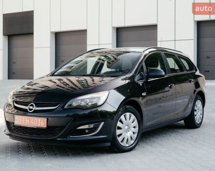 Черный Опель Астра, объемом двигателя 1.7 л и пробегом 235 тыс. км за 7150 $, фото 8 на Automoto.ua
