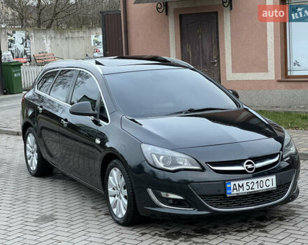 Черный Опель Астра, объемом двигателя 1.7 л и пробегом 194 тыс. км за 7999 $, фото 13 на Automoto.ua