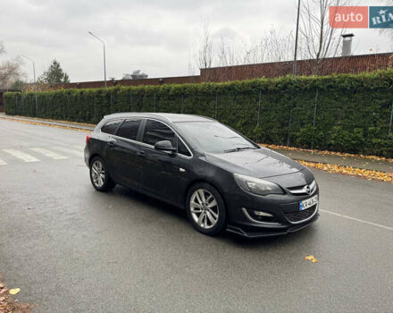 Черный Опель Астра, объемом двигателя 1.7 л и пробегом 245 тыс. км за 7000 $, фото 8 на Automoto.ua