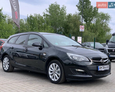 Черный Опель Астра, объемом двигателя 1.7 л и пробегом 234 тыс. км за 8599 $, фото 4 на Automoto.ua