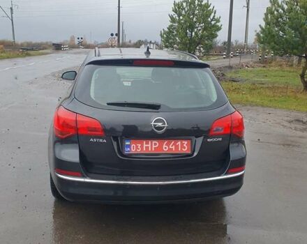 Черный Опель Астра, объемом двигателя 1.6 л и пробегом 251 тыс. км за 7600 $, фото 7 на Automoto.ua