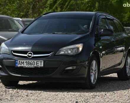 Опель Астра 2014 в Бердичеве на Automoto.ua Черный Опель Астра, объемом двигателя 2 л и пробегом 236 тыс. км за 8999 $, фото 4 на Automoto.ua