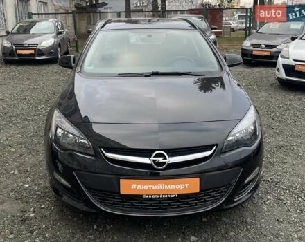 Черный Опель Астра, объемом двигателя 1.5 л и пробегом 197 тыс. км за 9400 $, фото 2 на Automoto.ua