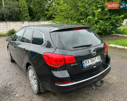Опель Астра 2014 в Чемеровцах на Automoto.ua Черный Опель Астра, объемом двигателя 1.6 л и пробегом 220 тыс. км за 7300 $, фото 5 на Automoto.ua