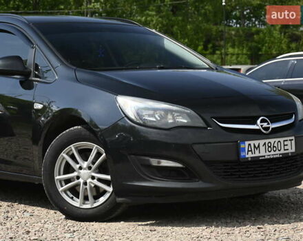 Опель Астра 2014 у Бердичеве на Automoto.ua Чорний Опель Астра, об'ємом двигуна 1.96 л та пробігом 238 тис. км за 8700 $, фото 2 на Automoto.ua
