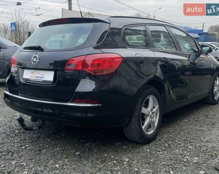 Черный Опель Астра, объемом двигателя 1.5 л и пробегом 197 тыс. км за 9400 $, фото 16 на Automoto.ua