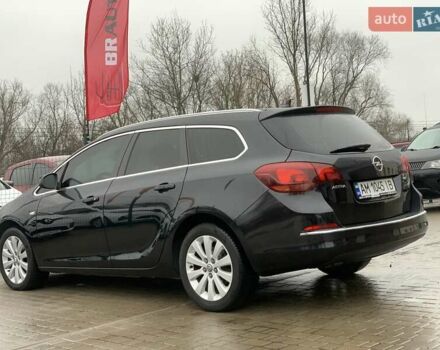 Черный Опель Астра, объемом двигателя 1.7 л и пробегом 326 тыс. км за 8655 $, фото 16 на Automoto.ua