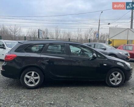 Черный Опель Астра, объемом двигателя 1.5 л и пробегом 197 тыс. км за 9400 $, фото 10 на Automoto.ua