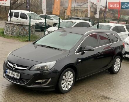 Черный Опель Астра, объемом двигателя 1.7 л и пробегом 326 тыс. км за 8655 $, фото 2 на Automoto.ua