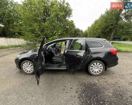 Черный Опель Астра, объемом двигателя 1.6 л и пробегом 220 тыс. км за 8200 $, фото 9 на Automoto.ua