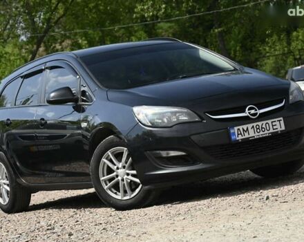 Опель Астра 2014 в Бердичеве на Automoto.ua Черный Опель Астра, объемом двигателя 2 л и пробегом 236 тыс. км за 8999 $, фото 1 на Automoto.ua