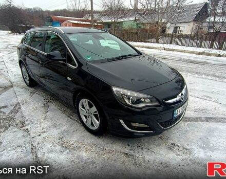 Черный Опель Астра, объемом двигателя 1.6 л и пробегом 205 тыс. км за 11700 $, фото 1 на Automoto.ua