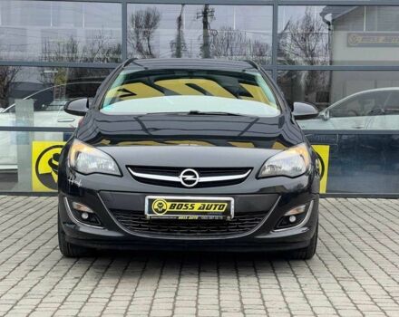 Черный Опель Астра, объемом двигателя 1.6 л и пробегом 145 тыс. км за 9600 $, фото 1 на Automoto.ua