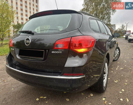 Черный Опель Астра, объемом двигателя 1.6 л и пробегом 205 тыс. км за 8290 $, фото 12 на Automoto.ua
