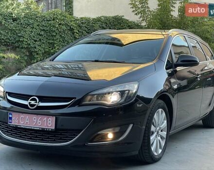 Черный Опель Астра, объемом двигателя 1.6 л и пробегом 292 тыс. км за 8950 $, фото 2 на Automoto.ua