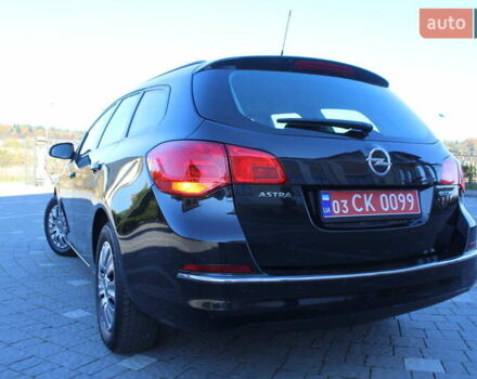 Черный Опель Астра, объемом двигателя 1.6 л и пробегом 205 тыс. км за 8290 $, фото 7 на Automoto.ua