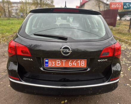 Черный Опель Астра, объемом двигателя 1.6 л и пробегом 205 тыс. км за 8290 $, фото 26 на Automoto.ua
