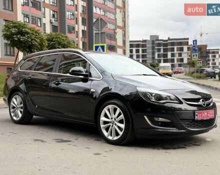 Черный Опель Астра, объемом двигателя 1.6 л и пробегом 243 тыс. км за 10350 $, фото 1 на Automoto.ua