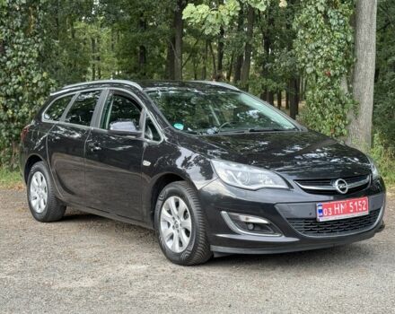 Черный Опель Астра, объемом двигателя 1.6 л и пробегом 156 тыс. км за 9300 $, фото 1 на Automoto.ua