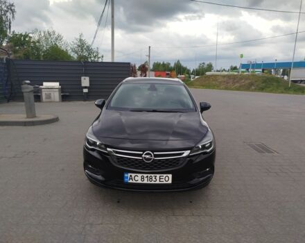 Черный Опель Астра, объемом двигателя 1.6 л и пробегом 240 тыс. км за 9533 $, фото 1 на Automoto.ua