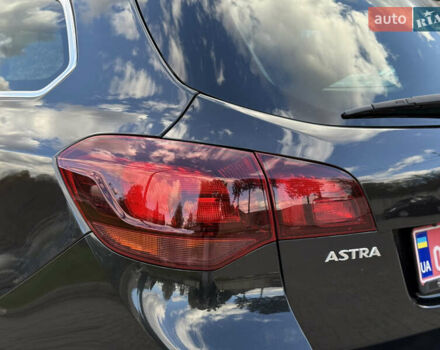 Черный Опель Астра, объемом двигателя 1.6 л и пробегом 220 тыс. км за 9900 $, фото 14 на Automoto.ua